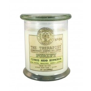 The Therapist Candles Citrus Herb Euphoria Scent Jar Candle TPST1012